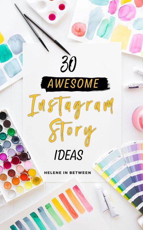 30 Instagram Story Ideas. Not sure what to post on Instagram stories? I got you! Here are 30 awesome Instagram Story ideas that will help you gain attention on Instagram stories, more engagement, and get more people watching! #instagram #instagramstories #instagramstoryideas #growyourinstagram #socialmedia What To Post On Instagram, Instagram Story Ideas Creative, To Post On Instagram, Instagram Marketing Tips, People Watching, Instagram Strategy, Design Brochure, Stories Ideas, Media Sosial