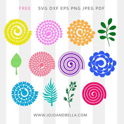 Paper Flower Svg, Rolled Paper Flowers, Mugs Design, Paper Flower Decor, Large Paper Flowers, Tassen Design, Paper Flower Template, Paper Flower Bouquet, Infusible Ink