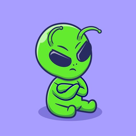 Catalyststuff | Freepik Chibi Alien, Monogram Generator, Angry Cartoon, Illustration Science, Moon Cartoon, Alien Drawings, Alien Aesthetic, Alien Tattoo, Free Monogram