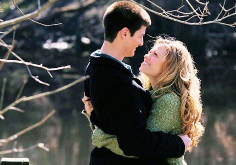 Nathan and Haley Scott One Tree Hill Nathan, Lucas And Peyton, Joy Lenz, One Tree Hill Cast, Nathan Haley, Bethany Joy Lenz, Haley James Scott, Hill Quotes, Bethany Joy