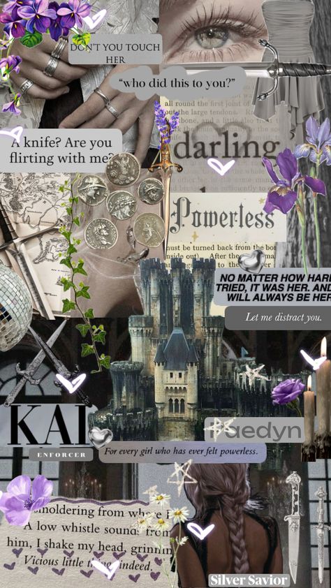 Powerless 💫💜🗡️#powerless #powerlessbook #book #fantasy #romance #booksaesthetic #vibes #aesthetic #paedyn #kai #books #books #silver #blackandwhite #girlboss #magic #beauty #flowers #royal #fyp Maxon Schreave, Lauren Roberts, Fantasy Romance Books, Beauty Flowers, Prințese Disney, Book Wallpaper, Recommended Books To Read, Book Annotation, Character Quotes