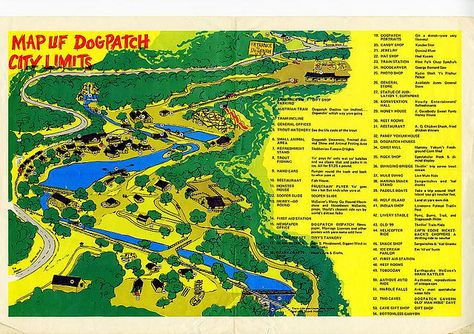 Dogpatch USA Map! | Flickr - Photo Sharing! Dogpatch Usa, Family Vacations Usa, George Of The Jungle, Good Kisser, Dog Patch, School Memories, Usa Map, Amusement Parks, Park Photos