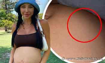 Baby Kicking In Belly Video, Pregnant Model, Baby Kicking, Baby Bump, Baby Bumps, Bump, A Video, Celebrity News