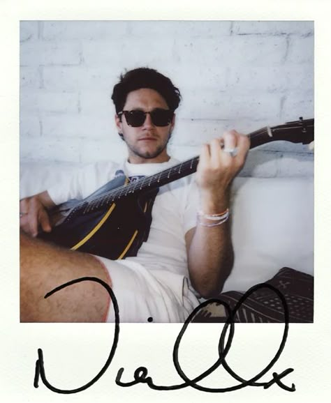 Niall Horan Signed Polaroid. Image from his merchandise website. One Direction Bedroom, Polaroid Image, One Direction Fanart, Harry Styles Poster, One Direction Quotes, Irish Princess, Polaroid Pictures, One Direction Humor, One Direction Memes