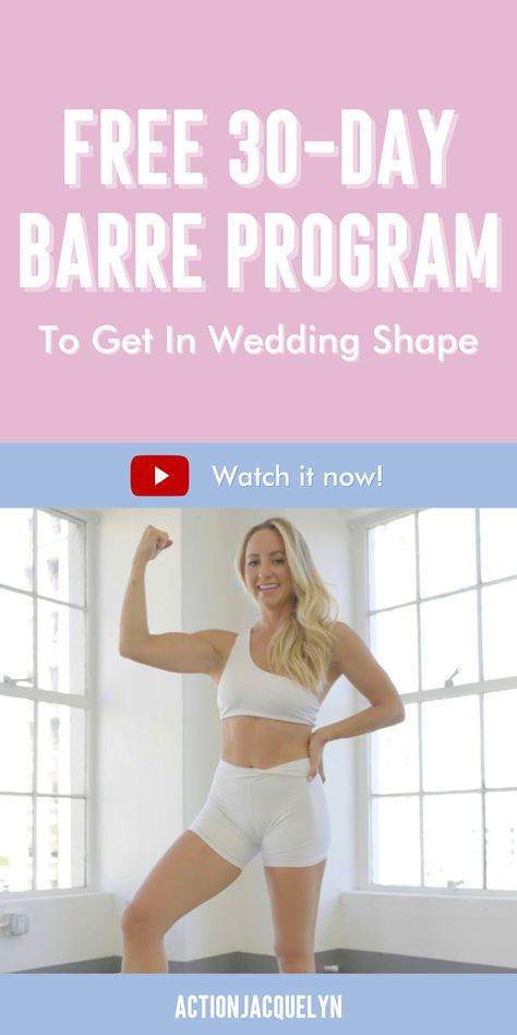 Action Jacquelyn, Ballet Workouts, Barre Exercises At Home, Barre Workouts, Dancers Body, Personalized Workout Plan, Leg Workout At Home, Pilates Videos, Easy At Home Workouts