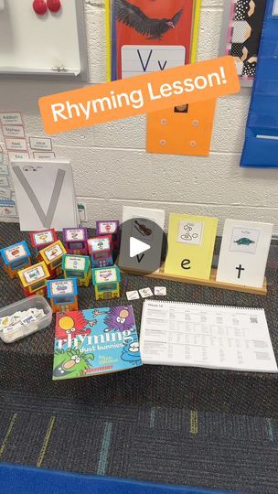 Discover how I teach rhyming with preschoolers! Starting with our favorite, "Rhyming Dust Bunnies" by Jan Thomas, we lay the groundwork. Then, using a blending board, we play with the 'at' sound, swapping beginnings to craft new rhymes. The highlight is our rhyming houses activity, where kids choose which house their card fits based on rhyme. A simple yet effective way to grasp rhyming concepts! | Preschool Vibes Rhyming Dust Bunnies, Teach Rhyming, Preschool Vibes, Blending Board, Blends Activities, Rhyming Activities, Dust Bunnies, Rhyming Words, Visual Aids