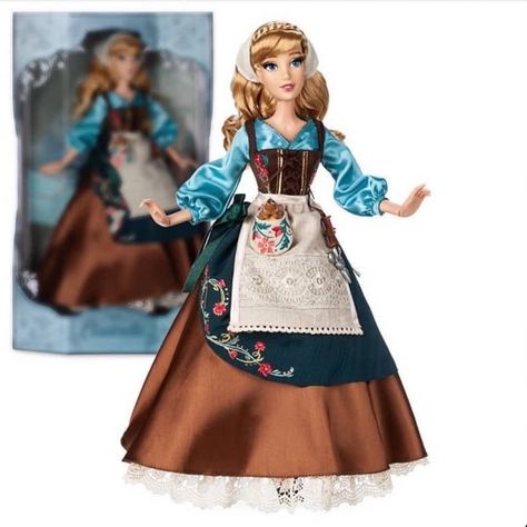 Disney Limited Edition doll 2020 Cinderella peasant dress Disney Designer Collection, Disney Barbie Dolls, New Cinderella, Cinderella Doll, Sailor Princess, Disney Animators Collection, Disney Princess Dolls, Snow Dress, Cinderella Disney