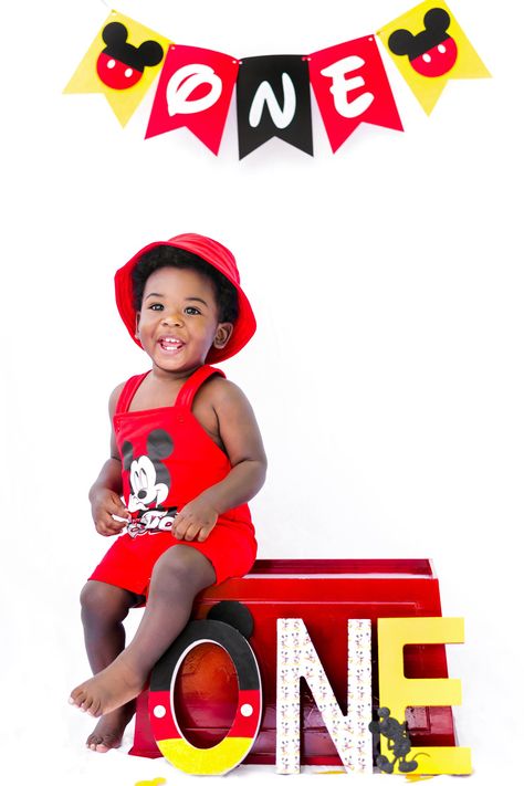 Mickey Mouse Photoshoot 1st Birthdays, Mickey Mouse 1st Birthday Photo Shoot, 1 Year Birthday Photoshoot Boy, Mickey Mouse Photo Shoot Ideas, 1year Baby Boy Photoshoot, Mickey Mouse Photoshoot, 1 Year Photoshoot Boy, Boys 1st Birthday Photo Shoot Ideas, One Year Old Boy Photo Shoot