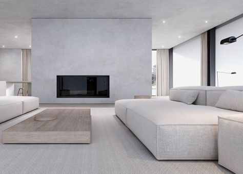 Warsaw House by Tamizo Architects | est living Tamizo Architects, Cozy Living Room Design, Est Living, Interior Minimalista, Interior Modern, Minimalism Interior, Living Room Diy, Minimalist Living, A Living Room