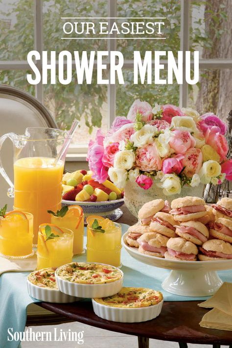 Bridal Shower Menu, Baby Shower Menu, Bridesmaid Luncheon, Bridal Luncheon, Baby Shower Brunch, Bridal Shower Food, Bridal Shower Brunch, Shower Food, Brunch Menu