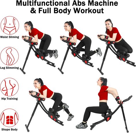 Core workout, fitness Machine Ab Workout, Workout Equipment For Home, Ab Machine, Equipment For Home Gym, Ab Machines, No Equipment Ab Workout, Abdominal Exercise, Women Exercise, Ab Trainer