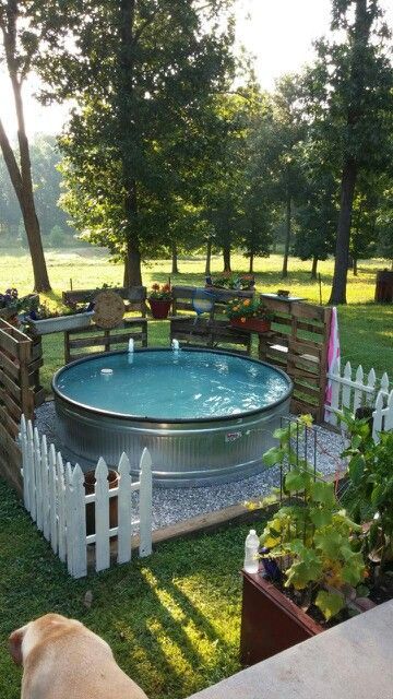 Diy Stock Tank, Stock Tank Pool Diy, Stock Tank Pool, Tank Pool, Stock Tank, Yard Project, Backyard Projects, Backyard Fun, In Ground Pools