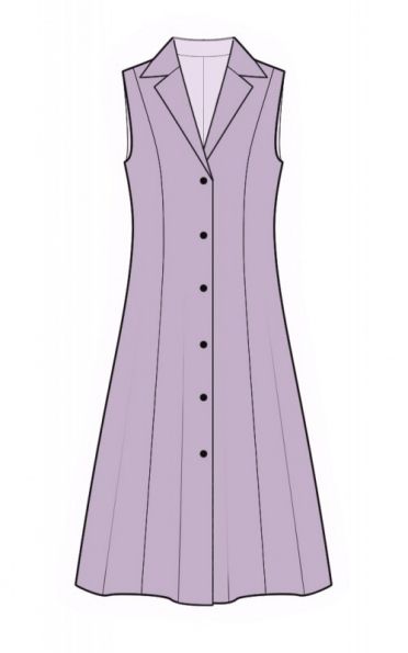 Summer Dress Illustration, Button Up Dress Pattern, Women Sewing Patterns, Long Frocks Designs, Casual Outfit Summer, Women Sewing, Digital Dress, Shirt Dress Pattern, Kurta Patterns