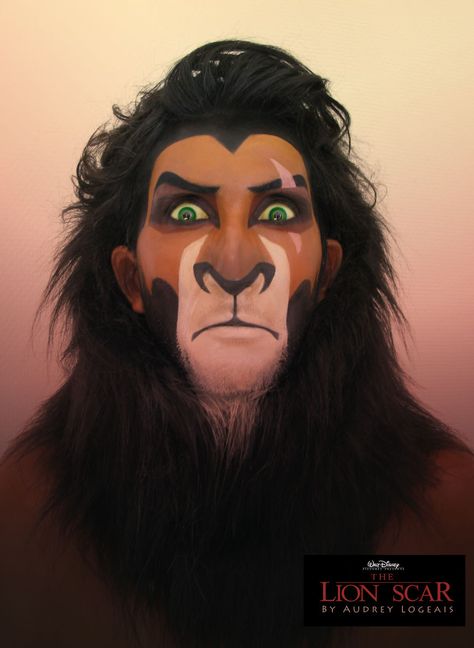 Makeup Karakter, Lion King Costume, Fantasy Make-up, Halloweenský Makeup, King Costume, Disney Makeup, Theatrical Makeup, Character Makeup, Halloween Tattoo