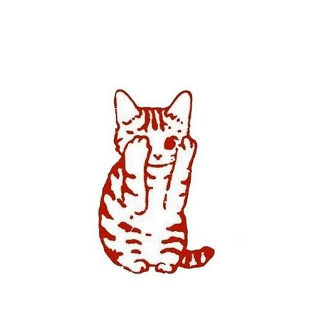 Doodle Tattoo, Red Ink Tattoos, Cute Little Tattoos, Tatuaje A Color, Arte Inspo, Tattoo Stencils, Mini Tattoos, Pretty Tattoos, Cat Tattoo