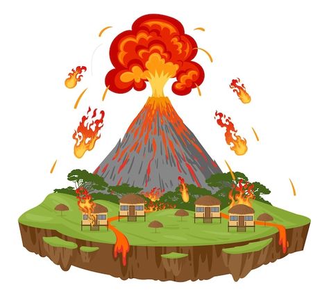 Volcanic Eruption Pictures, Volcanic Eruption Painting, Before During After Volcanic Eruption, Volcanic Eruption Infographic, Volcano Eruption Drawing, Volcanic Eruption Drawing, Volcanic Eruption Illustration, Cartoon Volcano, Volcano Illustration