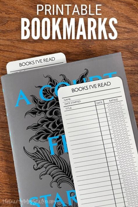 Bookmark Tracker Printable, Book Tracker Printable Free, Reading Log Printable Free, Book Tracker Bookmark, Make A Bookmark, Bookmark Printable, Free Printable Bookmarks, Reading Planner, Book Reading Journal