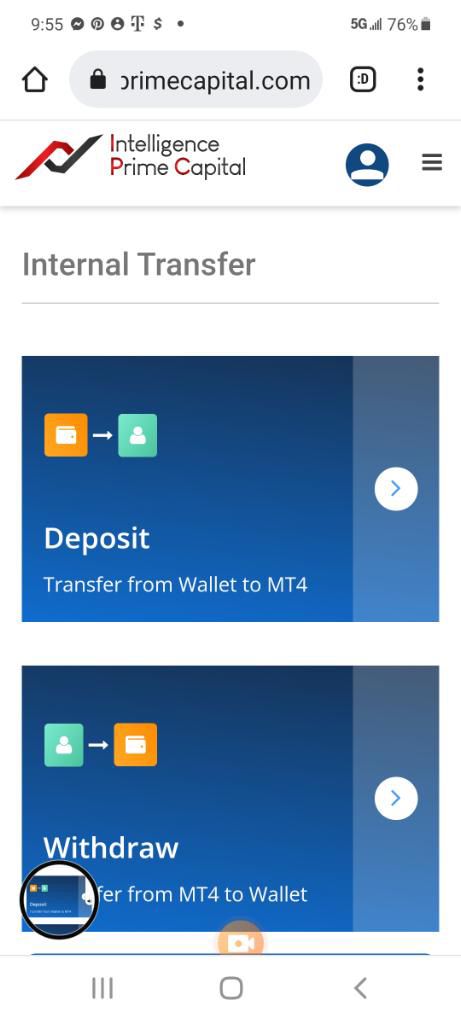 It’s PAYDAY! Internal Transfer Instructions ￼ Press close bottom right Hans corner ￼ Takes you to your dashboard. If you want.to take your profit from your usdt wallet and put it in your mt4 trading account so that you will have more to trade with. ￼ Go to the upper right hand corner and s select the hamburger (3 lines) Select transactions ￼ Select internal transfer ￼ Select the top one that says deposit ￼ Scroll down until you see this page and put the amount you want to reinvest (c Right Hand, Accounting, The Selection, Wallet, Quick Saves