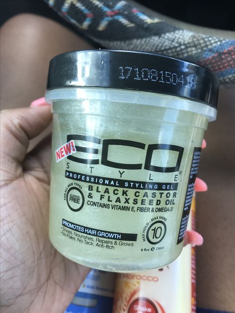 #sleek #edges #gel #washngo #naturalhair #curlyhair #products #ecostyler #blackgirl Edges Gel, Edge Booster, Baby Hair Gel, Curly Products, Roller Sets, Hair Moisturizer, Natural Hair Moisturizer, Snapchat Ideas, Hair Secrets