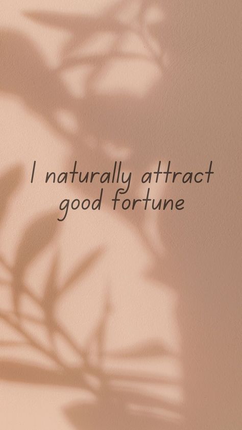 #affirmations #moneymantra #moneymagnet #goodfortune Good Fortune Aesthetic, Good Fortune Quotes, Fortune Aesthetic, Fortune Quotes, I Am A Magnet, Mantra Tattoo, Money Magnet, 2023 Vision, Good Fortune