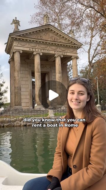 Laura | Dutch | Reizen on Instagram: "🖇️ Save this reel for your future trip 🖇️ The last time I was in Rome, we didn't have time to visit Villa Borghese. Luckily, we did this time and it did not disappoint! 😍🛶 💶 Renting a boat costs €4 per person for 20 minutes. 🚶🏻‍♀️ The walk to Busto di Gaetano Filangeri is 15 minutes, not 5 minutes (I mentioned it incorrectly in the video). Have you been to Villa Borghese? 👇🏼🇮🇹 • • • • #rome #villaborghese #renting #boat #rowing #visitrome #visititaly #mustvisit #activity #whattodo" Villa Borghese, Visit Italy, The Walk, Rowing, The Last Time, 15 Minutes, Rome, Villa, Italy