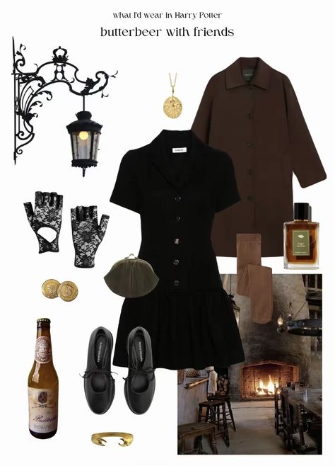 Harry Potter Outfits Summer, Casual Harry Potter Outfits, Wellington Aesthetic, Hogwarts Outfits Aesthetic, Harry Potter Aesthetic Outfits, Harry Potter Outfits Aesthetic, Black Inspired Outfits, Halloween Month, Hogwarts Outfits