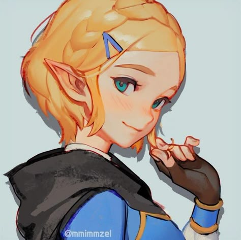 Princess Zelda Art, Fanart Ideas, Linked Universe, Princesa Zelda, Botw Zelda, 얼굴 드로잉, Link Zelda, Zelda Art, Legend Of Zelda Breath