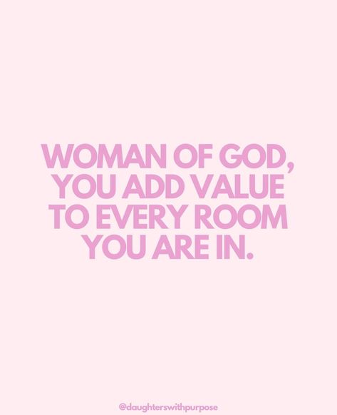 Bio Christian, Biblical Affirmations, Woman Of God, Some Motivational Quotes, Cute Bibles, Christian Woman, Pink Quotes, Proverbs 31 Woman, Affirmations For Women