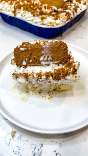 Biscoff Tres Leches - Shompa Kabir Tres Leches Cake Biscoff, Cookie Butter Tres Leches Cake, Ina Garten Tres Leches Cake, German Chocolate Tres Leches Cake, Tres Leches Biscoff Cake, Tres Leches Cake Variations, Les Tres Cake, Cookie Butter Tres Leches, Tres Leches Cookies Crumbl