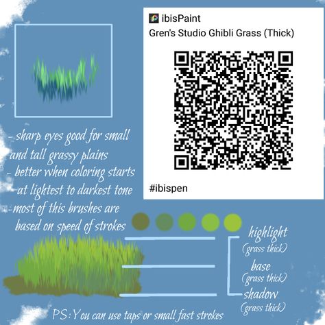 Ibid Paint Qr Code, Code Ibispaint, Ibis Paint Brush, Ibispaint Brush, Ibispaint Brushes, Brush Codes, Paint Brush Drawing, Brush Code, Paint Brush Art