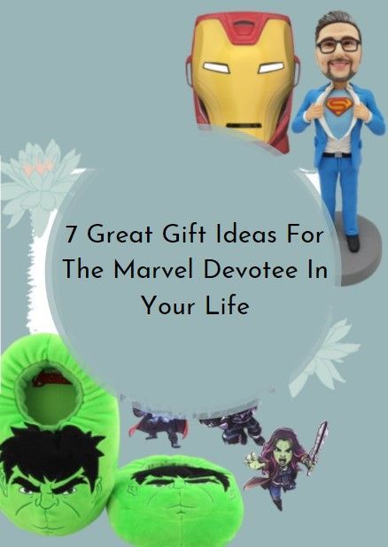 These gifts wil amaze any marvel fan of yours