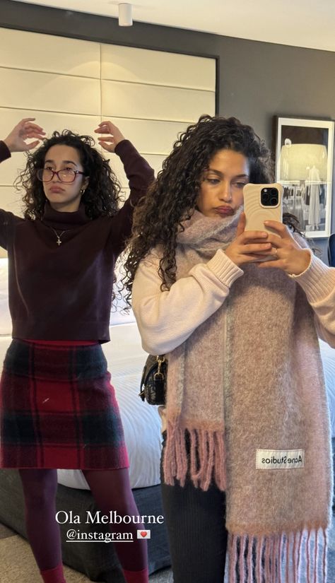 jayme jo & jessie massoud winter outfits Jayme Jo, Dope Hairstyles, Winter Outfits, Hair