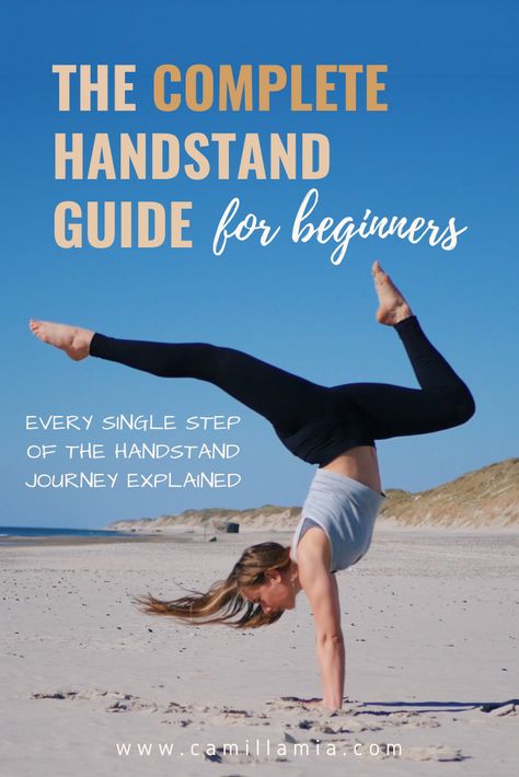 Extreme Yoga Poses, Hand Stand For Beginners, Yoga For Handstand, Handstand Excersises, How To Do A Handstand Into A Bridge, How To Stay In A Handstand Longer, Yoga Handstand Drills, Handstand Calisthenics, Shoulder Flexibility