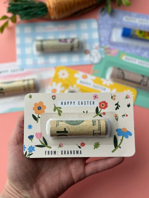 Money Holders Ideas, Money Cards Holder, Bunny Money, Money As A Gift, Appreciation Gifts Diy, Teacher Appreciation Gifts Diy, Big Gift, Mad Money, Gift Money