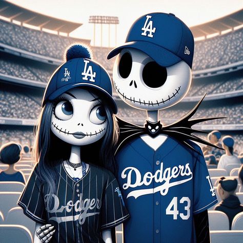 Dodgers Painting, Mickey Aesthetic, Dodgers Wallpaper, Nightmare Before Christmas Pictures, Dodgers Game, Dodgers Nation, Los Angeles Dodgers Logo, La Dodgers Baseball, Nightmare Before Christmas Tattoo