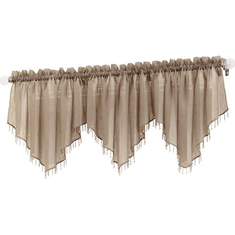 Buenas quisiera patrones de este modelo o vídeos como corta la cenefa de triángulo Colorful Curtains Living Room, Brighten Room, Simple Linen, Burlap Curtains, Voile Curtains, Room Paint Colors, Curtain Valance, Beaded Curtains, Window Styles