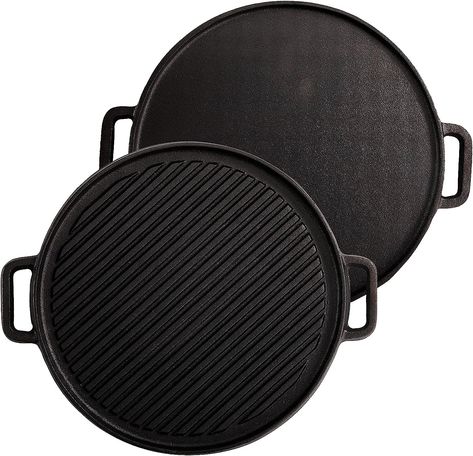 Lodge Cast Iron Skillet, Making Grilled Cheese, Crispy Pizza, Cast Iron Griddle, Electric Griddle, Fish And Chicken, Grill Plate, Open Fire, Electric Stove