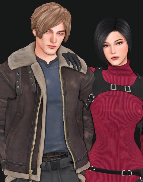 Sims 4 Cc Robe Male, Leon Sims 4 Cc, Sims 4 Male Halloween Costumes, Male Sims Tattoo Cc, Sims 4 Ada Wong, Ada Wong Sims 4 Cc, Aot Sims 4 Cc, Sims4 Resident Evil Cc, Sims 4 Ghostface