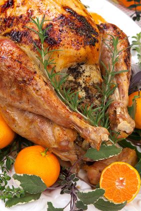 Easter Sunday Recipes, Roast Turkey Recipes, Herb Roasted Chicken, Turkey Recipes Thanksgiving, Lemon Butter, Dry Rub, Herb Butter, Easter Dinner, Thanksgiving Menu