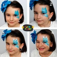 Top 7 Butterfly Face Paint Videos & Tutorials - Facepaint.com Paint Easy Butterfly, Face Paint Videos, Face Painting Butterfly Easy, Kids Face Painting Easy, Butterfly Costume Kids, Face Paint Easy, Face Paint Designs, Paint Videos, Black Face Paint