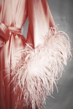 Pink Passion, Bunny Slippers, Bridal Robe, Ostrich Feather, Tickled Pink, Bridal Robes, Everything Pink, Pink Top, Pink Fashion