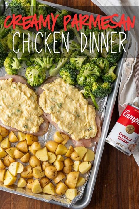 Creamy Sheet Pan Chicken, Easy One Pan Chicken Recipes, Baked Chicken Sheet Pan Recipes, Chicken And Potatoes Sheet Pan Dinner, Chicken Breast Sheet Pan Recipes, Sheet Pan Chicken Tenders, Chicken Breast Sheet Pan Dinner, Easy Sheet Pan Dinners Chicken, Sheet Pan Chicken Breast Recipes