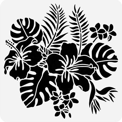 Plant Stencil, Shapes Stencil, Cool Stencils, Peony Tattoo, Airbrush Painting, Clear Plastic Sheets, Stencils For Wood Signs, Cricut Stencils, Floral Stencil