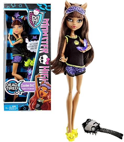 Monster High Dead Tired, New Monster High Dolls, Monster List, Monster H, The Werewolf, Clawdeen Wolf, Barbie Dolls Diy, Lagoona Blue, Playset Outdoor