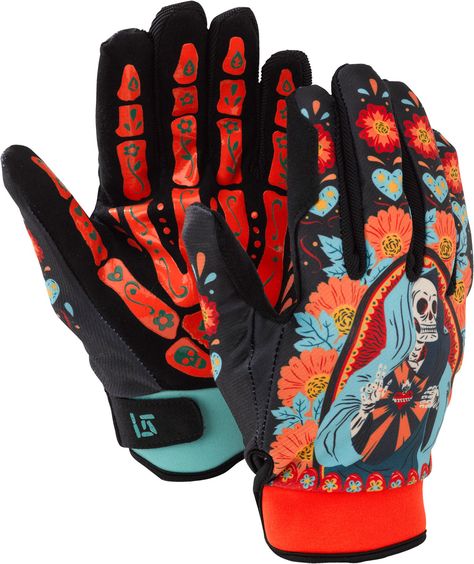 Burton Spectre gloves (Day Of The Dead) Snowboarding Gloves, Matt Taylor, Snowboard Gloves, Snow Gloves, Snow Gear, Snowboarding Gear, Burton Snowboards, Sports Gloves, Ski Gloves