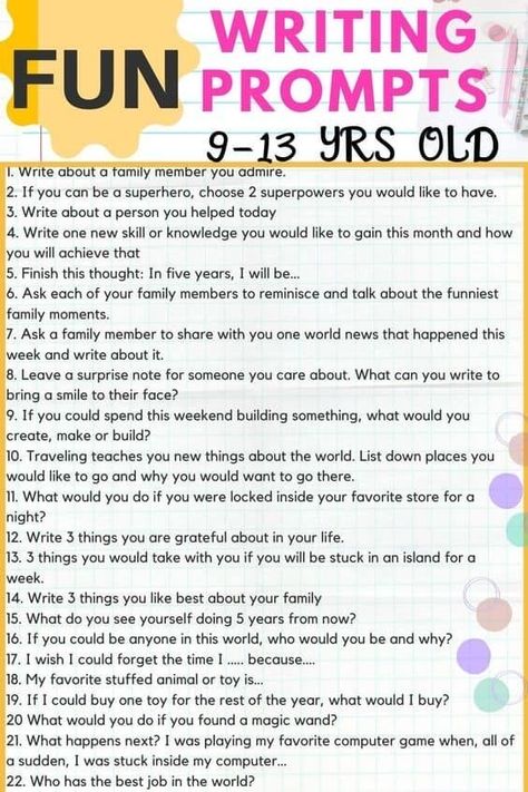 Writing Prompts For Middle School, Homeschool Writing Prompts, Fun Writing Prompts, Journal Prompts For Kids, Big School, 5th Grade Writing, Substitute Teaching, Homeschool Writing, The Dictator