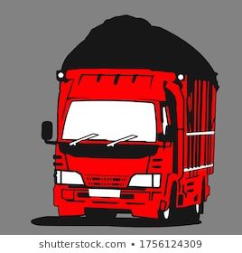 Vektor Truk Canter, Truk Canter, Truk Derek, Truk Besar, Truck Games, Art Drawings Simple, 3d Objects, Image Illustration, Motor Car