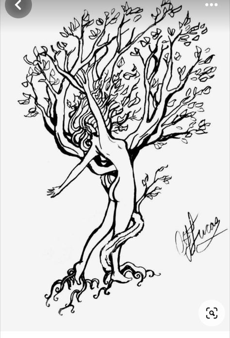 Design A Tattoo, Human Tree, Mother Nature Tattoos, Laurel Tree, Tree Tattoo Designs, Tree Of Life Tattoo, Nature Tattoos, Tree Tattoo, Animal Tattoos