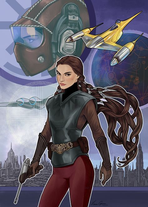 Galactic Senate, Star Wars Padme Amidala, Amidala Star Wars, Padmé Amidala, Clone Wars Art, Pilots Art, Queen Amidala, Star Wars Padme, Star Wars Love