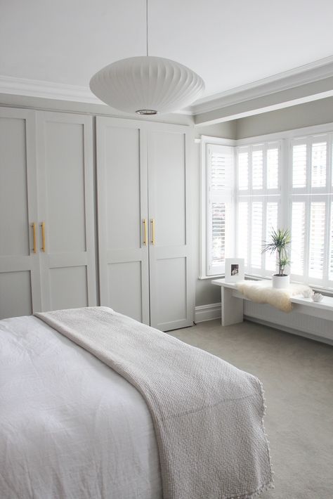 Anneli Bush - A BEFORE & AFTER HOME TOUR - Anneli Bush Zen Bedroom Ideas, Bedroom Built In Wardrobe, Fresh Bedroom, Neutral Bedroom Decor, Neutral Bedrooms, Zen Bedroom, Coastal Bedroom, Bedroom Wardrobe, Master Bedrooms Decor